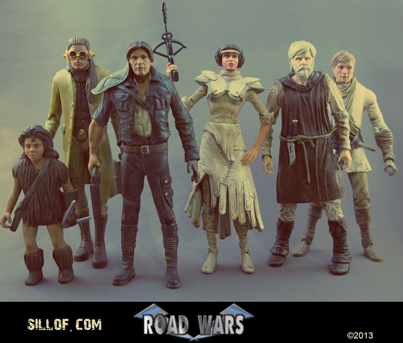 Illustration for article titled Star Wars meets Mad Max in the new awesome toyline you'll never own